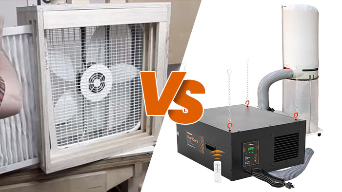 DIY Dust Collector vs. Commercial Dust Collector