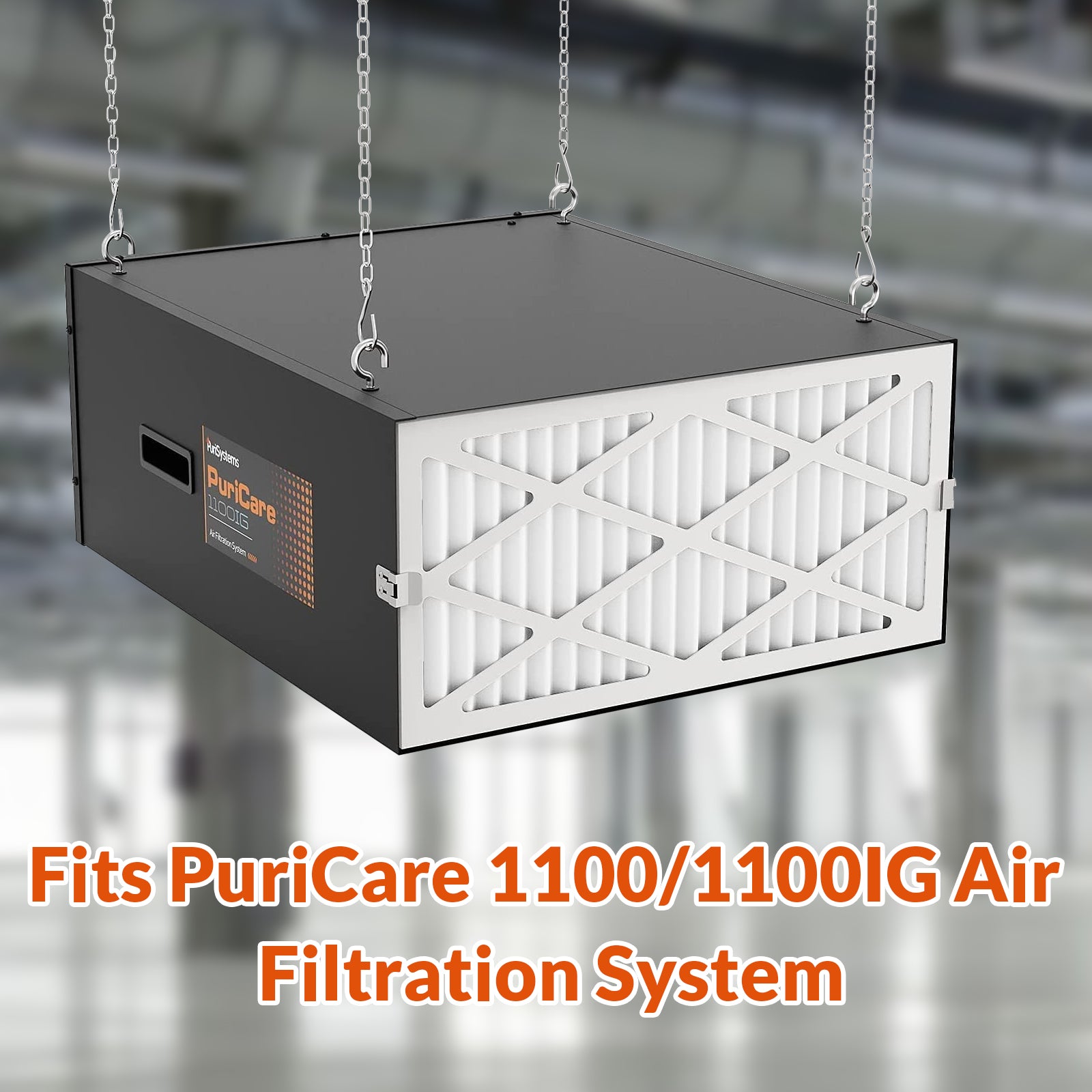 Purisystems 5-Micron Air Filters for PuriCare 1100/1100IG Air Filtration System, 3-Pack
