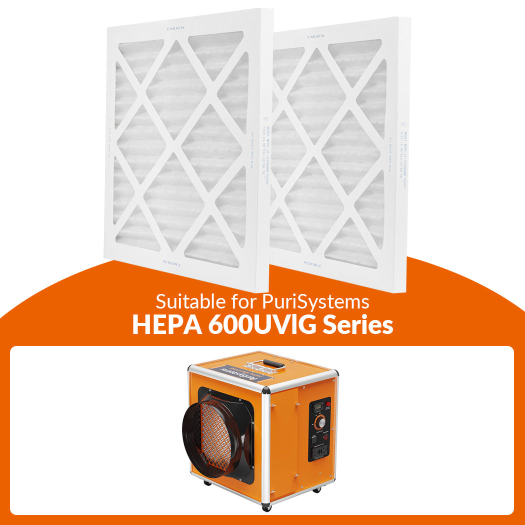 Purisystems Merv-10 Air Filters for HEPA 600 UVIG, 5-Pack